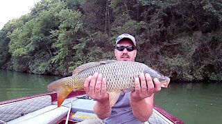 Catching Carp on the Schuylkill River