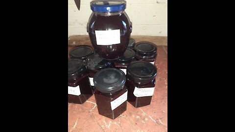 Blackberry Jelly for preserving