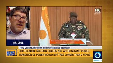 Niger coup 'Beginning Africa's Revolution' says ex African Union diplomat press TV Tony Gosling