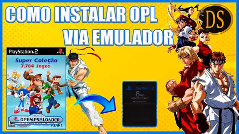 COMO INSTALAR OPL NO PS2 VIA EMULADOR