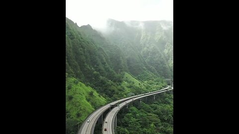 Interstate H-3 in Hawaii.