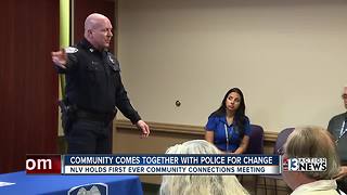 Residents meet with North Las Vegas police