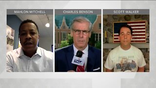 Political Panel: Scott Walker, Mahlon Mitchell join Charles Benson to talk about day three of the DNC