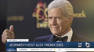 Jeopardy! host Alex Trebek dies