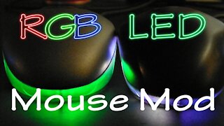 009 - How to put an RGB color changing LED in your mouse - RGB Mouse Mod
