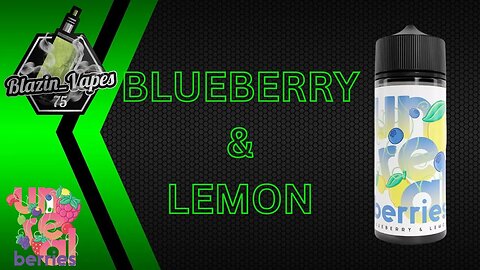 Unreal Berries - Blueberry & Lemon