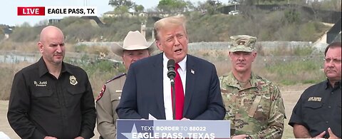 Trump Border Speech Eagle Pass, Texas 2/29/24