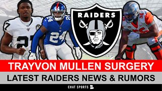 Raiders Starter Get Surgery Today + More Raiders Rumors