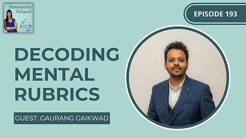 Ep 193: Decoding Mental Rubrics - with Gaurang Gaikwad