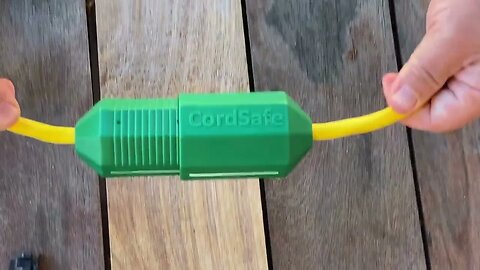 Cordsafe PLUS Extension Cord Connection Cover for Holiday Lighting and Inflatables
