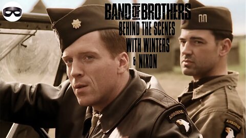 Band of Brothers - Winters and Nixon Ron Livingston watches ep with Nixon's widow. #bandofbrothers