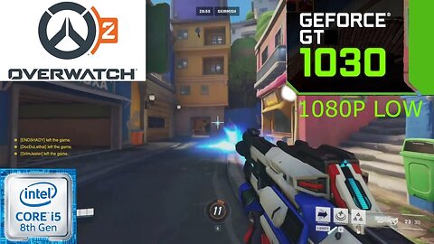 Overwatch 2 Gt 1030 2GB | 1080P LOW Settings |