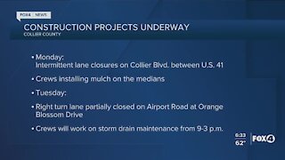 Collier County Traffic Advisory