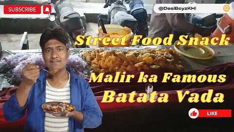 Batata Vada | Street Food Snack | @DesiBoyzKHI