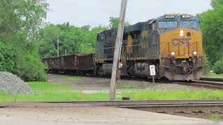 CSX K596 Steel Train Middletown Special from Fostoria, Ohio June 12, 2021