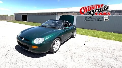 1996 MG F Right Hand Drive