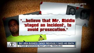 Bay area business owner previously faked his death