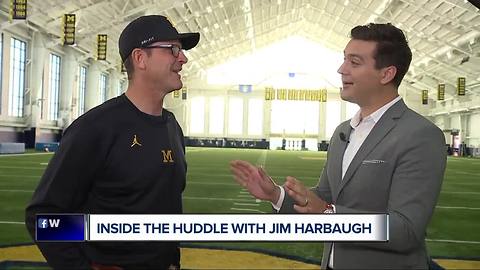 Inside the Huddle with Jim Harbaugh: Harbaugh won't call O'Korn a "game manager"