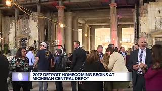 2017 Detroit Homecoming begins at Michigan Central Depot