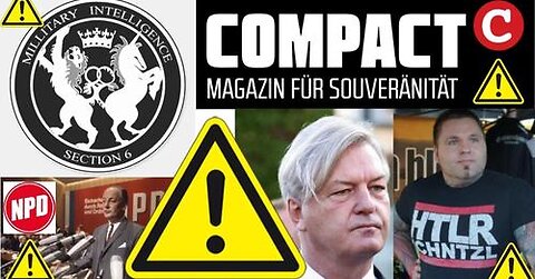 Warnung gesteuerter Rechtsextremismus Compact Jürgen Elsässer kooperiert mit der NPD - Tommy Frenck