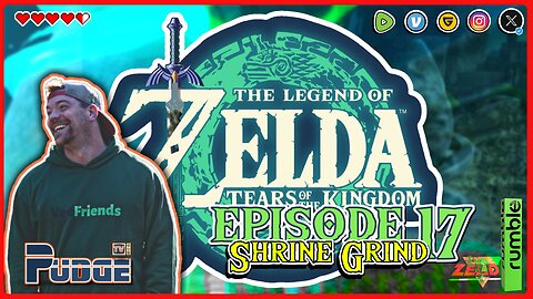 The Legend of Zelda: TOTK Ep 17 | Saturday Shrine Grind | Pudge Plays Video Games