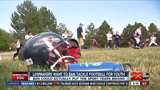 California lawmakers considering banning tackle football for kids