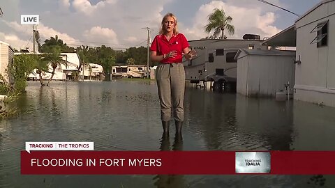 Fort Myers RV park flooded after Hurricane Idalia