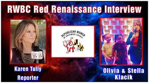 Olivia (Kim’s daughter) and Stella. Little Patriots. Karen Tully, Reporter, Red Renaissance