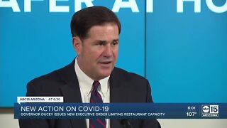 New action on COVID-19 by Gov. Ducey