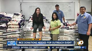 Rice donations needed for local families