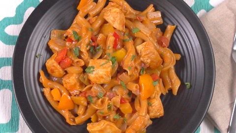 One-Pot Chicken Fajita Pasta