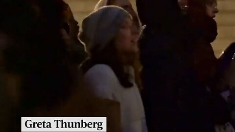 Greta Thunberg Chants 'Crush Zionism' Outside Israeli Embassy In Stockholm