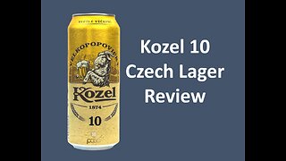 Kozel 10 Czech Lager Review