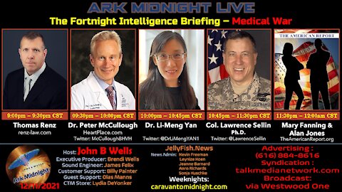 The Fortnight Intelligence Briefing - Medical War - John B Wells LIVE