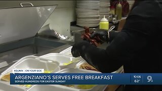 Argenziano's feeds hundreds on Easter Sunday