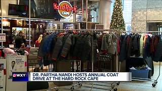 Dr. Nandi hosts annual coat drive in Detroit