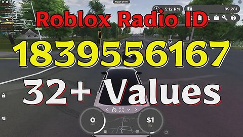 Values Roblox Radio Codes/IDs