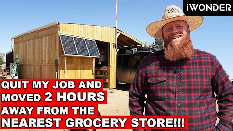 Man Quit His Job To Go Live Off Grid In An Arizona High Desert Homestead