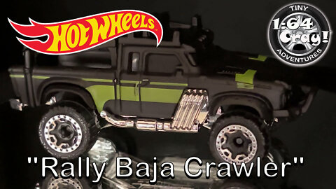 "Rally Baja Crawler" in Black - Model by Hot Wheels
