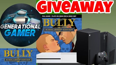 Giveaway Alert - Bully for Xbox 360, Xbox One and Xbox Series X|S