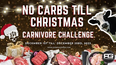 No Carbs Till Christmas Carnivore Challenge! Are you in? #carnivore