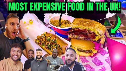 I Had The MOST EXPENSIVE SANDWICH IN THE UK! Ft Shabaz Says, Qas Khan And MORE!