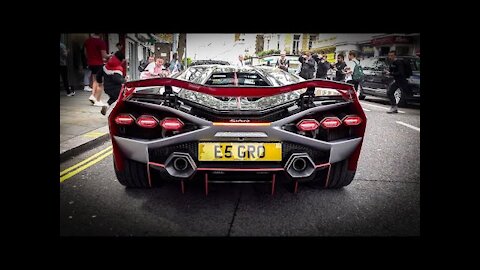$4MILLION Lamborghini Sian CAUSES CHAOS in London!