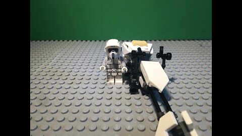 Stop Motion Speeder Test 1