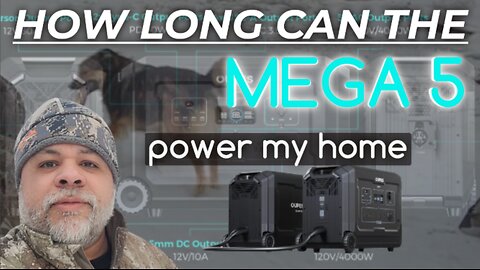 How Long Will The MEGA 5 Solar Generator Power My Home