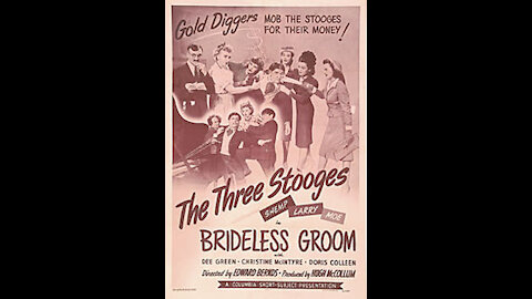 The Three Stooges: Brideless Groom (1947) | Directed by Edwards Bernds - Full Movie