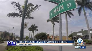 Glades residents concerned about rising Lake Okeechobee