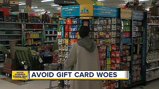How to avoid gift card woes