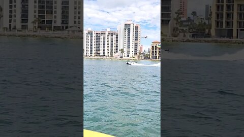 #Jet #Corvette car on the water #ClearWater #Tampa #Jetski