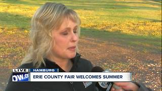 Celebrating the first minute of summer at the fairgrounds